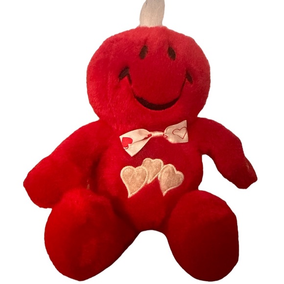 Main Joy Limited Plush Valentines Vibrating Laughing Giggles Smiley Face Doll - Picture 1 of 4